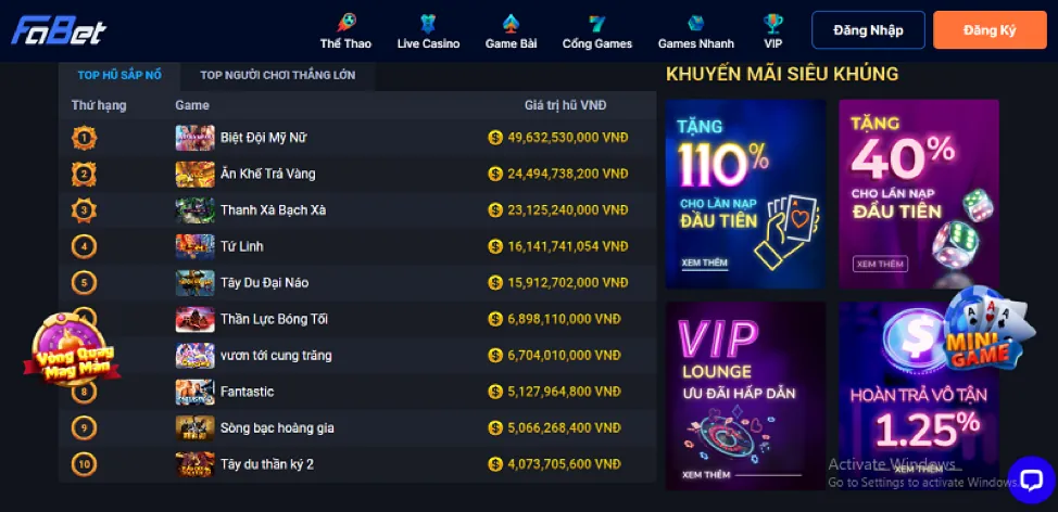 Chọn phương thức rút tiền kuwin1